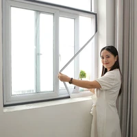 customizable indoor screens invisible self adhesive anti mosquito sand window nets simple velcro customizable mosquito nets