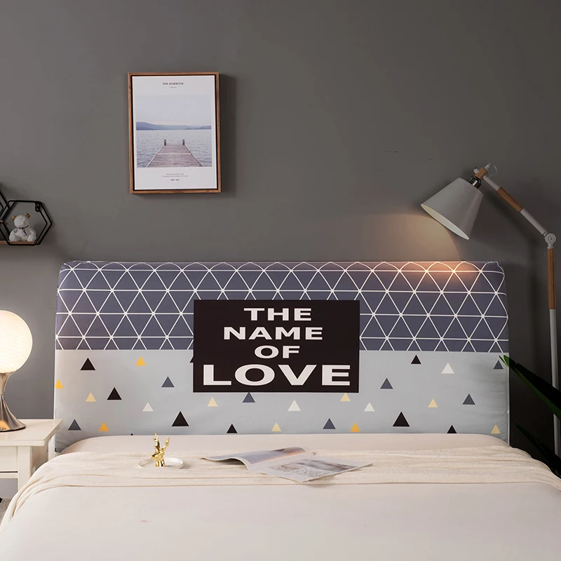 Прикроватный чехол в скандинавском стиле полностью закрытый эластичный