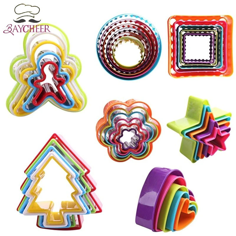 1 Набор резак для печенья в виде рождественской елки | Дом и сад