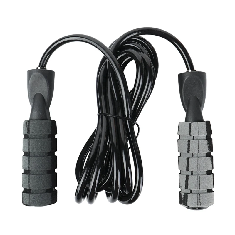 Sports Skipping Jump Ropes Tangle-Free With Ball Bearings Rapid Speed Rope Cable And 6” Memory Foam Handles Ideal New | Спорт и