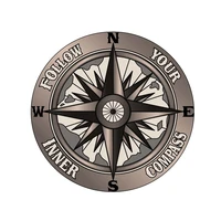 car stickers and decals funny and arbitrary compass pvc high quality car stickers decoration accessorieszww037313cm13cm