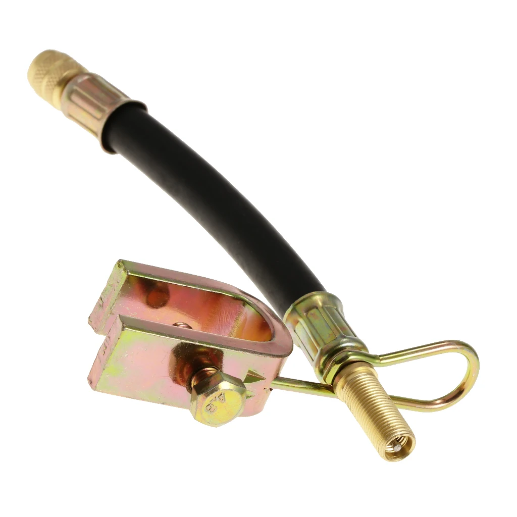 

Car Flexible Rubber Wheel Tyre Tire Valve Adapter with Metal Clip