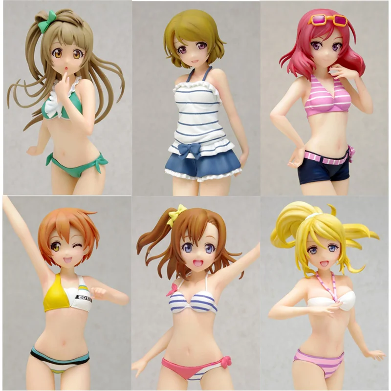 Фигурка Honoka миниатюрные фигурки umi sonoda Раздельный купальник Привлекательная