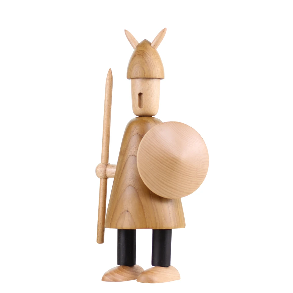 Скандинавский Дания проектирует Викинги миниатюрные куклы креативные фигурки