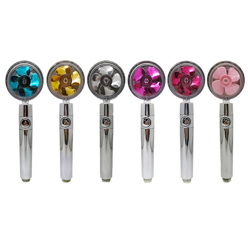 

Household Transparent Shower Head Bathroom High Pressure Handheld Shower Head