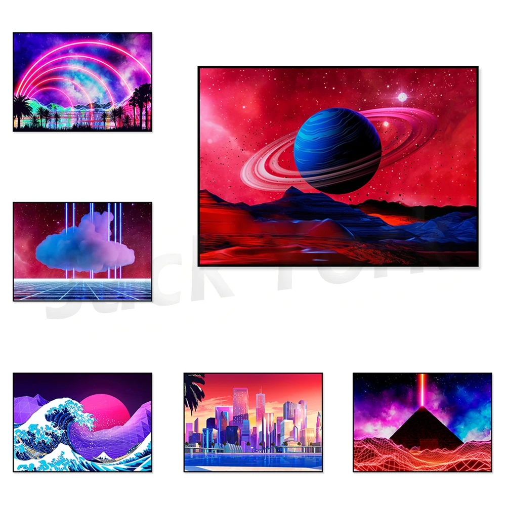 

Synthwave Neon City, Vice city [synthwave/vaporwave] — Poster