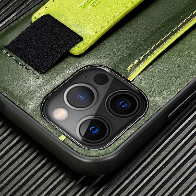 Чехол LANGSIDI из натуральной кожи для iPhone 12 Pro 13 PRO MAX 11 XS XR 8 Plus роскошный