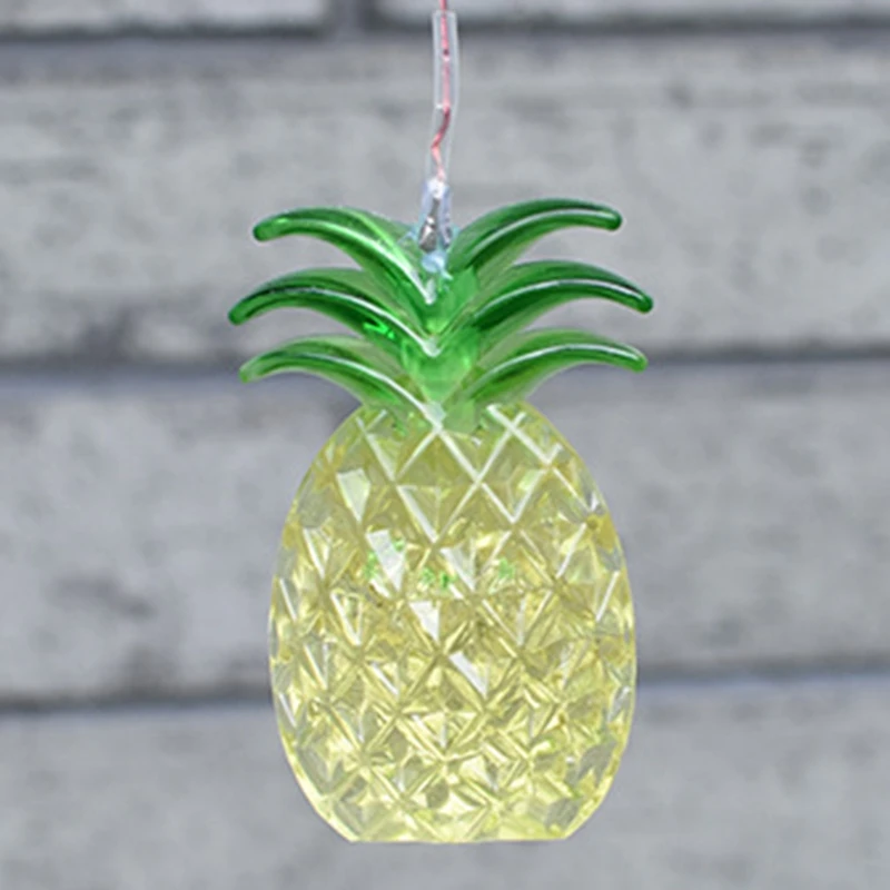 

Solar Coconut Tree Pineapple LED Wind Chime Outdoor-Waterproof Solar Discoloration Romantic Wind Chime