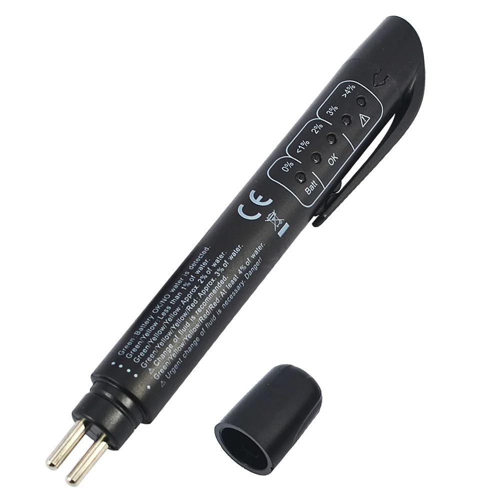 Точный тестер качества масла тормозной жидкости с 5 светодиодный цифровой для