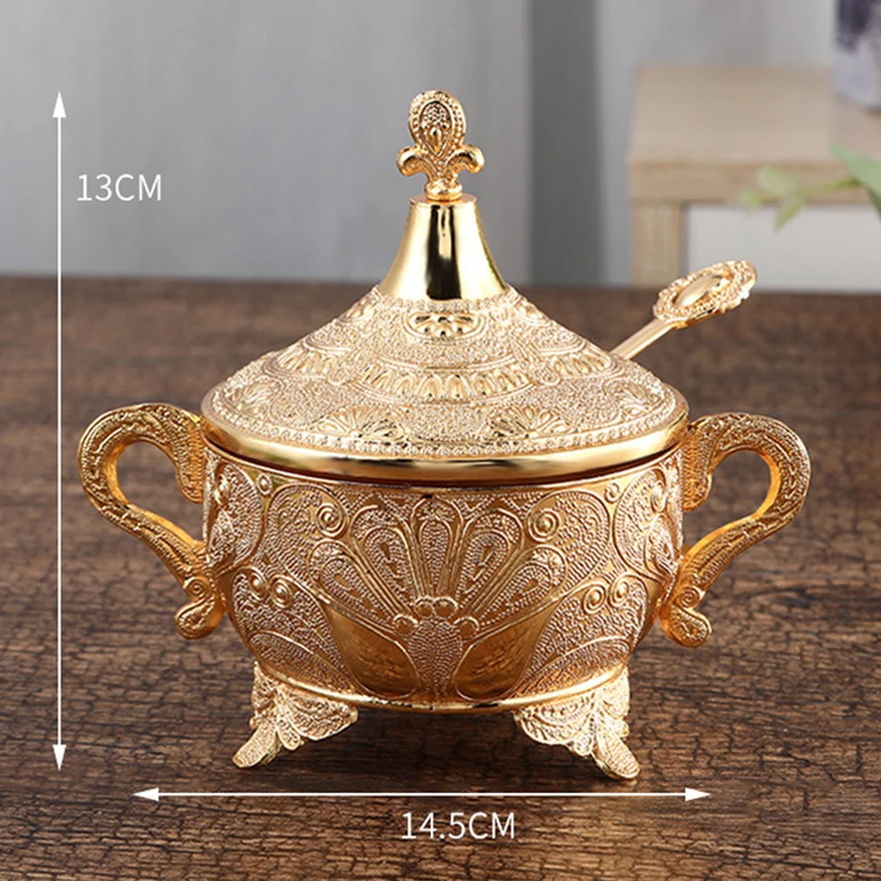 Кухонная банка для приправ в европейском стиле коробка соли и специй с резьбой из