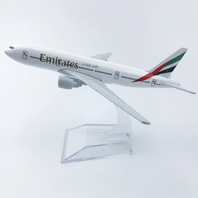 

16cm UAE 777 Alloy Aircraft Model Metal Aircraft Model Diecast Aircraft Toys Airplane Airliner Kid Gifts Collectible