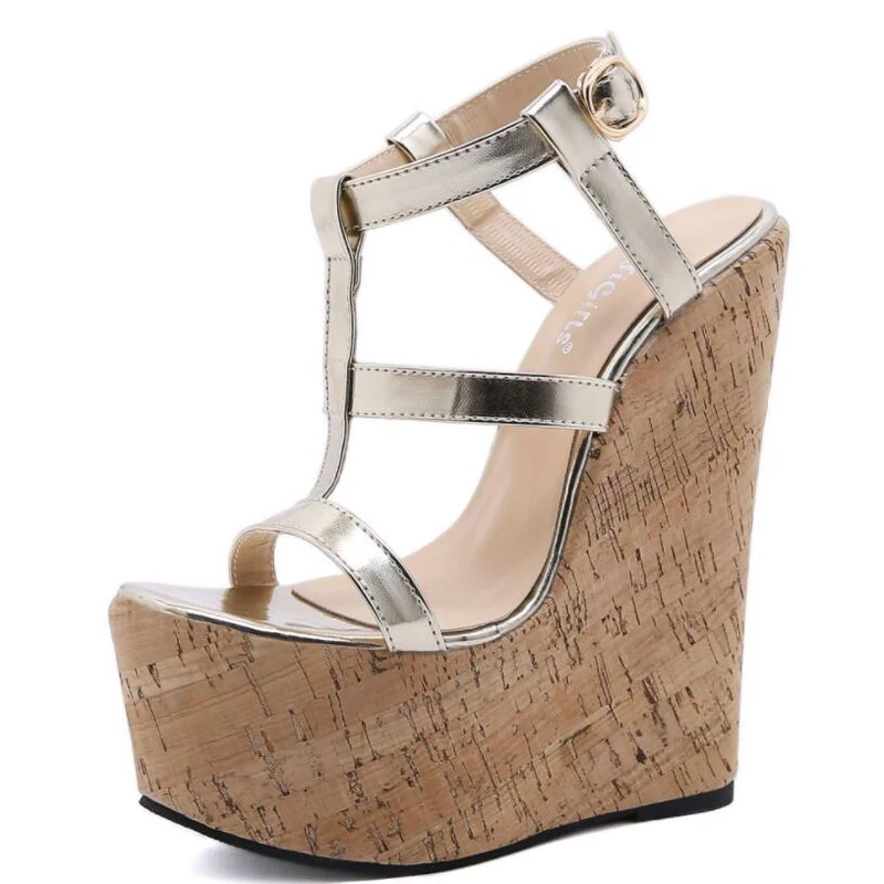 

Plus big Size Women's Shoes Summer sandals Fish Mouth Women's dress Shoes Latest Women's Wedge Sandals Womens Platform Heels