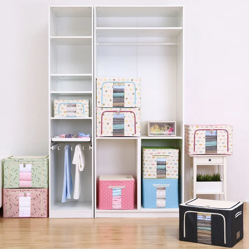 

Oxford cloth storage box, folding clothes storage box, underwear, household linen, toy storage box