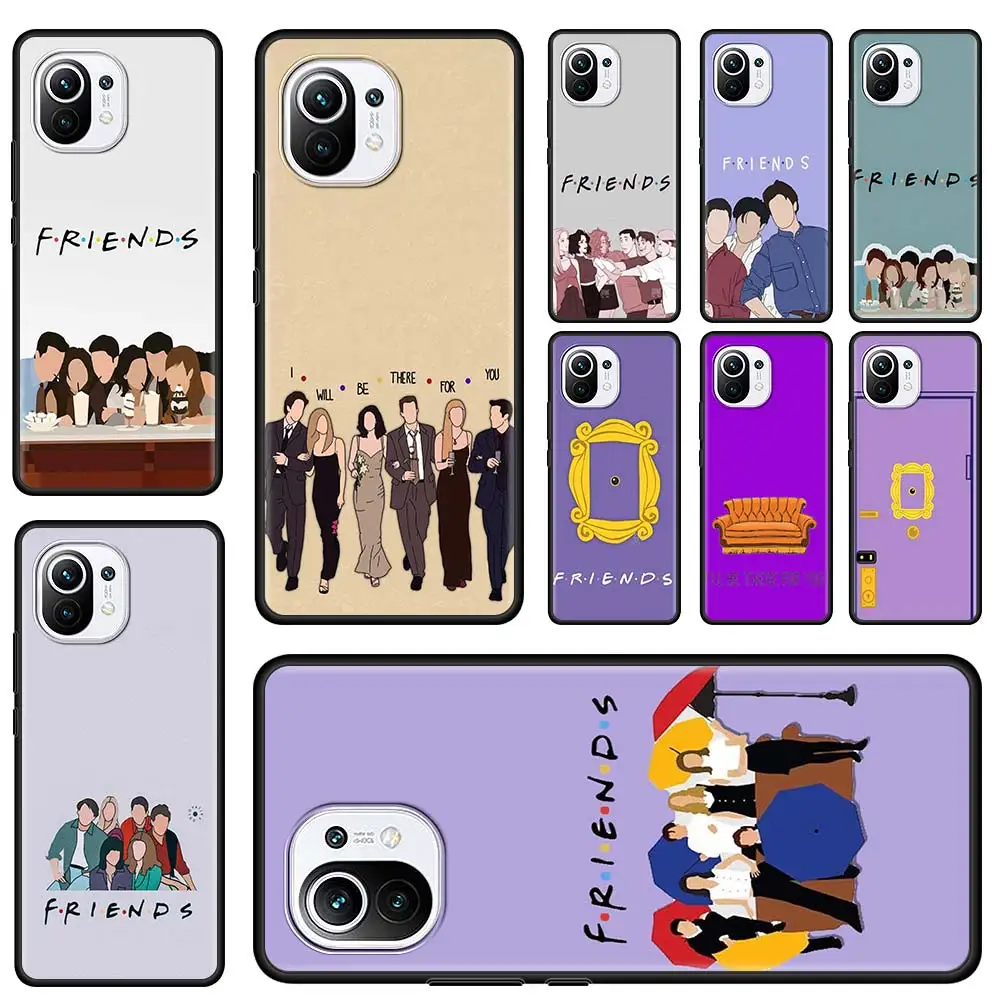 

Friends TV Show Series Sitcom Phone Case For Xiaomi Mi 11 Ultra 11X 10T 10 9T Pro A2 Lite CC9 CC9E 11i Soft Funda Shell Cover