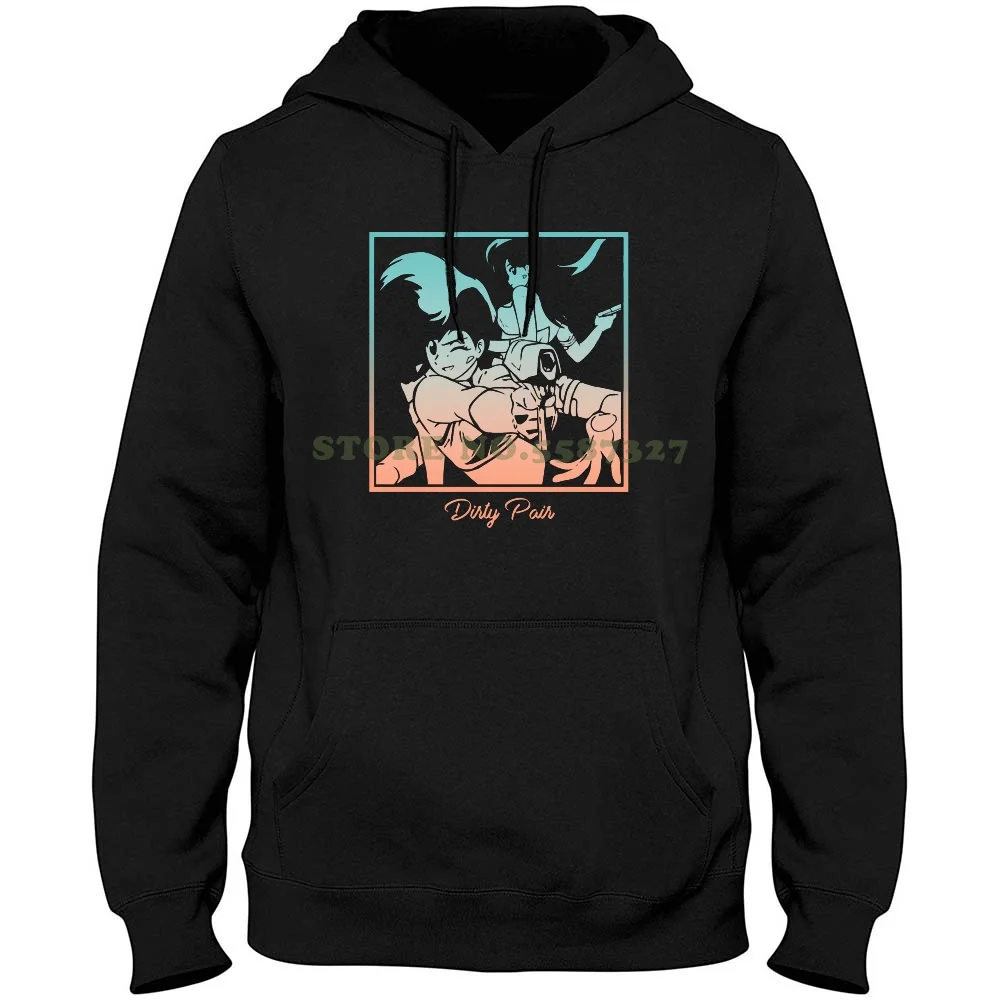 

Dirty Pair Transparent Hoodies Sweatshirt For Men Women Dirty Pair 80S Anime Classic Transparent Oldschool Japan