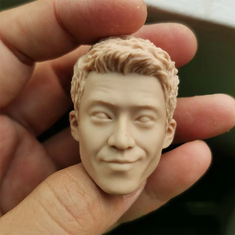 

Неокрашенная голова Oguri Shun в масштабе 1/6, пустые модели для 12-дюймовых фигурок