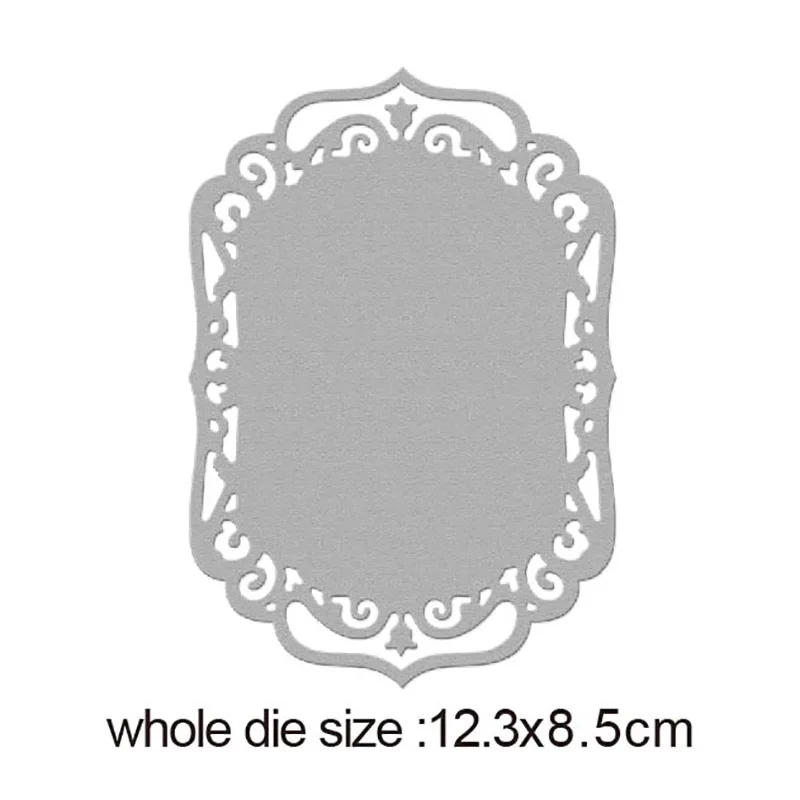 Трафареты с гравировкой рамки металлические трафареты для рукоделия