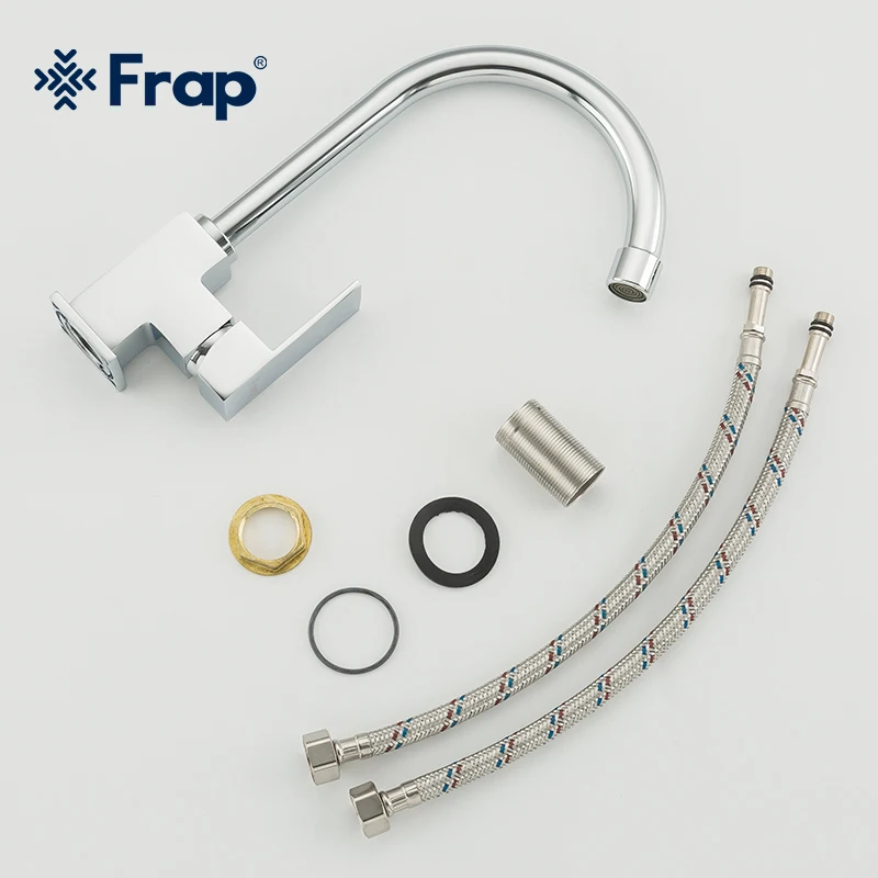 Кухонный Смеситель Frap F40551 кухонный кран с поворотом на 360 градусов для горячей и