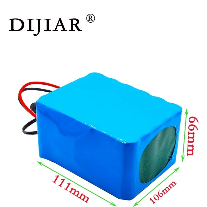 Литиевый аккумулятор Dijiar 24 в 15 Ач/20A/25A/30A 6S 5P 25 2 для электрических мопедов скутеров