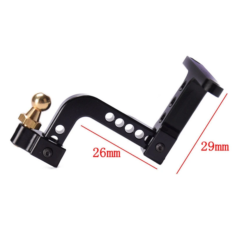 CNC металлический Регулируемый Прицеп Сцепной приемник буксировочный крюк для TRX4