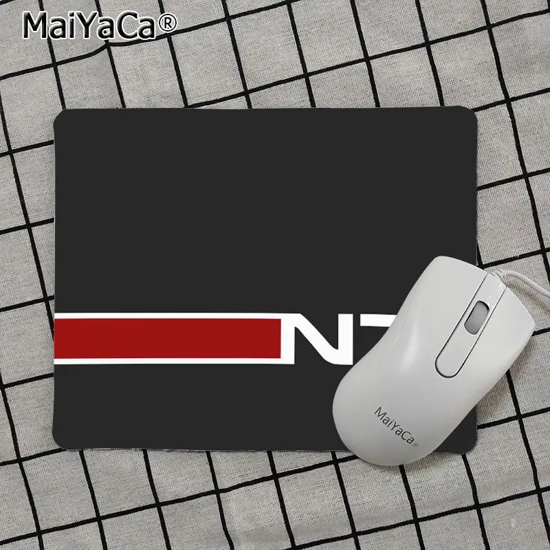 Maiya Top Quality Mass Effect N7 DIY Design Pattern Game mousepad Selling Wholesale Gaming Pad mouse | Компьютеры и офис