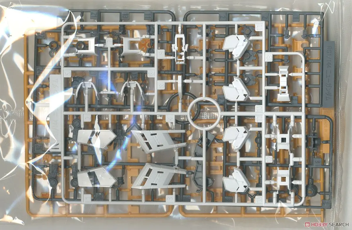 Bandai Gundam RG 1/144 RX-93 NU V собрать модель Наборы фигурки Детские игрушки
