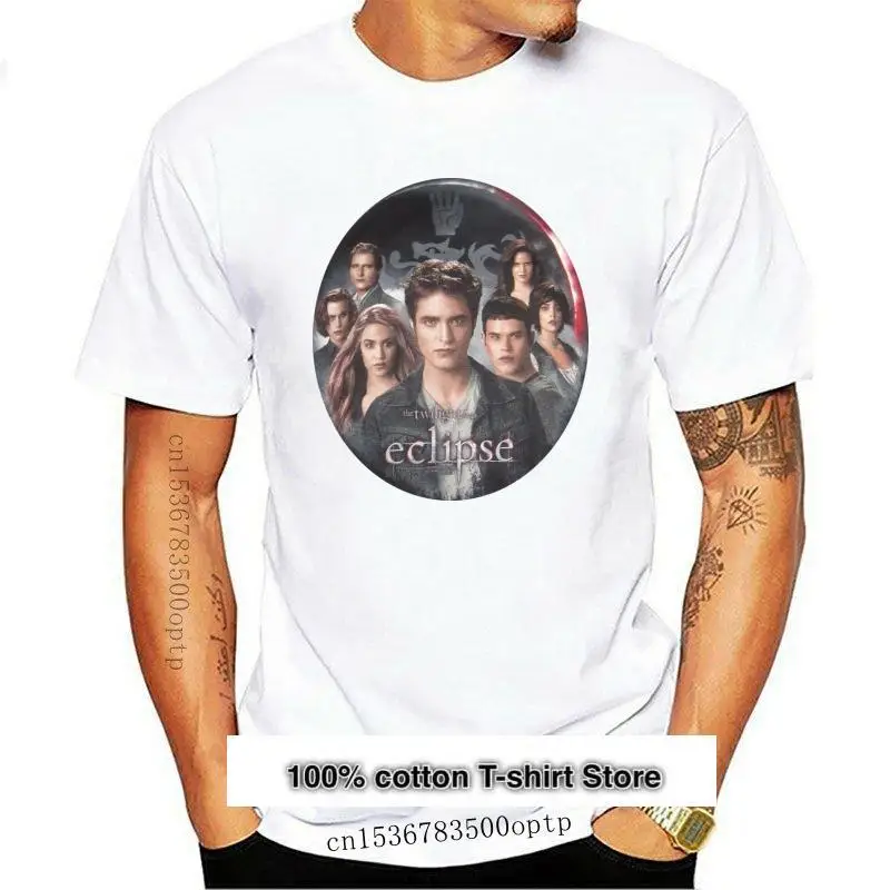 

Camiseta NWOT с темным эффектом Затмение каллин, камиза с принтом из новой кожи, новинка