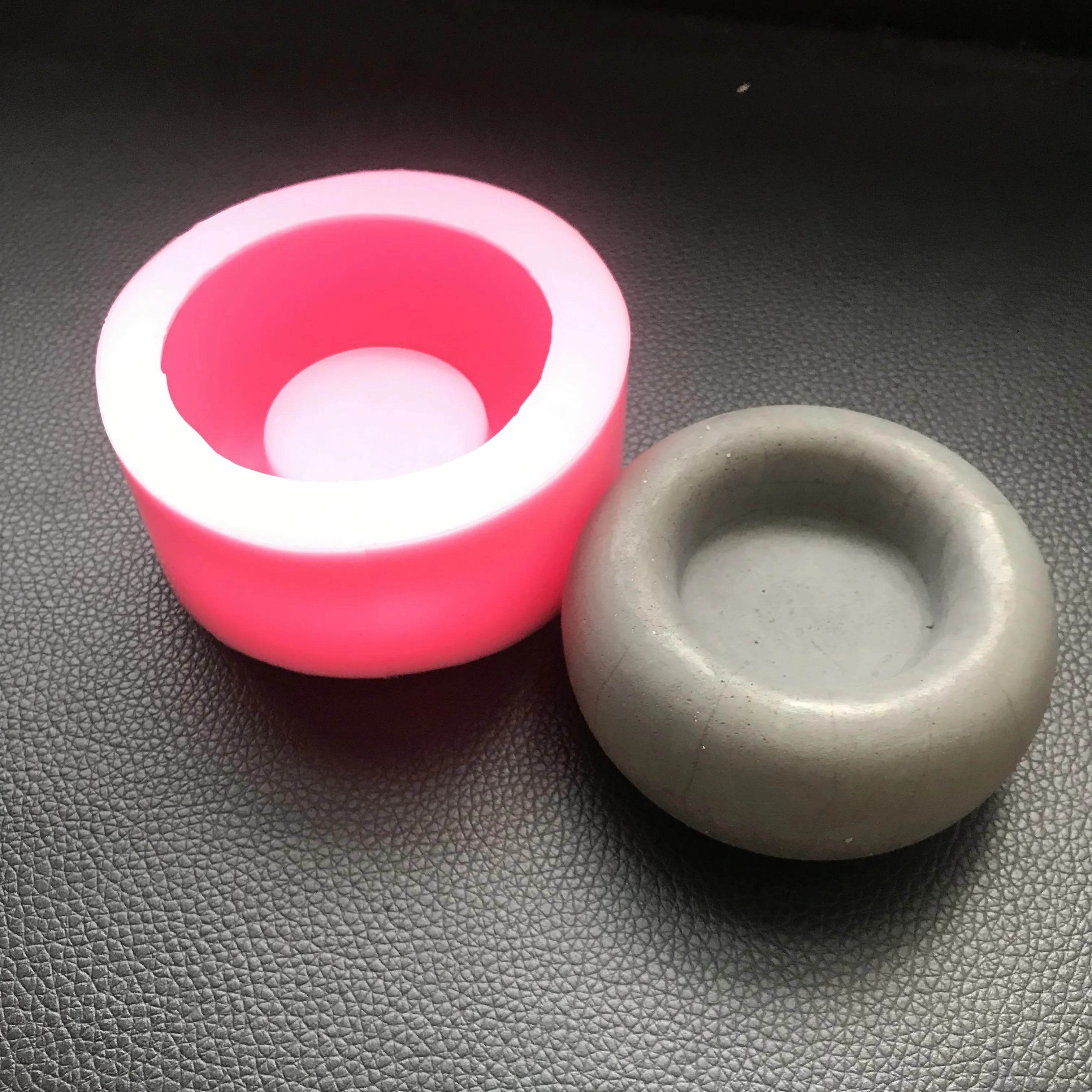 Бетонный цементный подсвечник силиконовая форма креативное украшение для дома