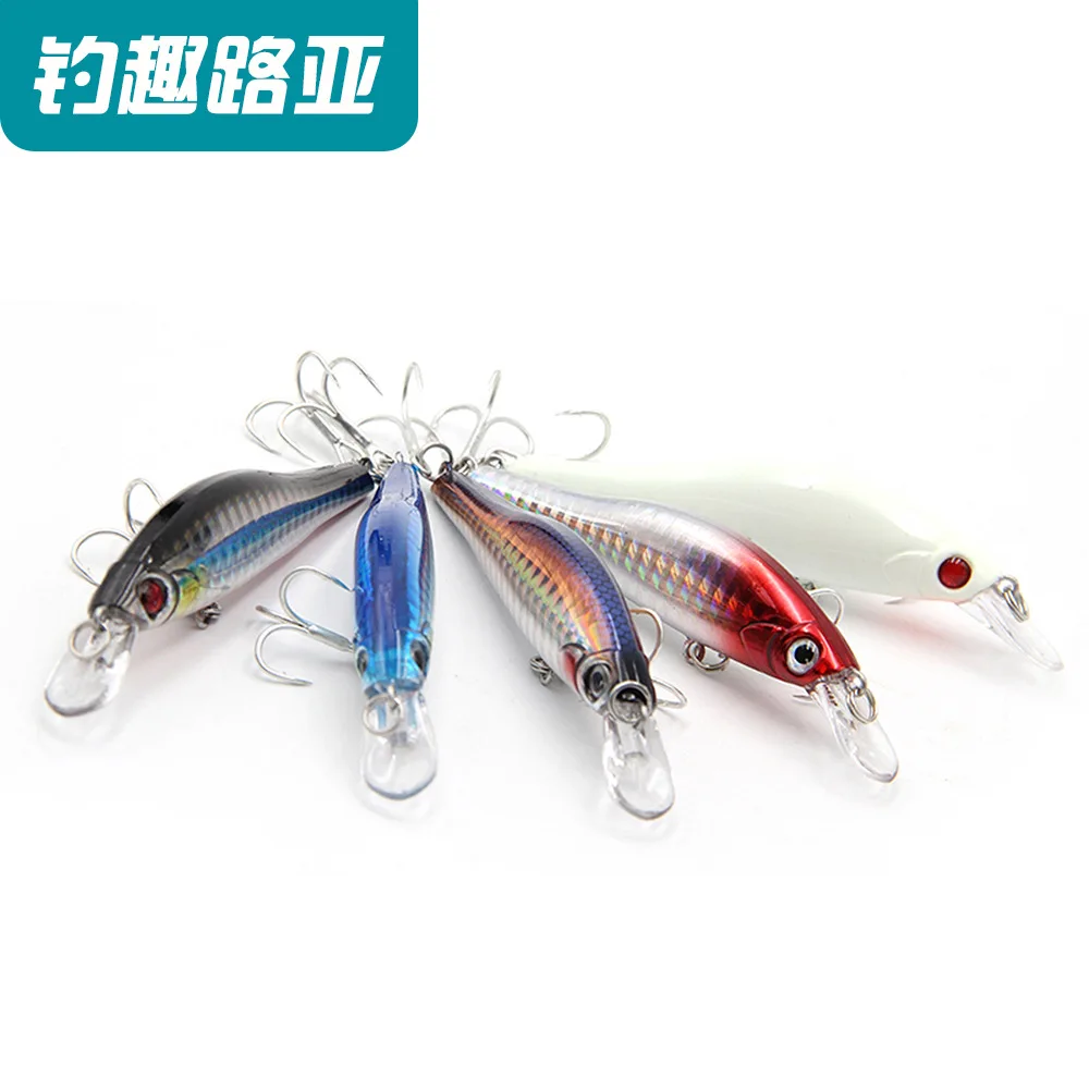 Рыболовная приманка поддельная литье гольян 3D глаз 95 мм/12 г искусственная воблер