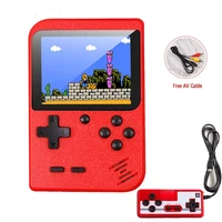 400 in 1 game player mini handheld retro console 8 bit gameboy 3 0 inch color lcd screen game box two players for kids gift