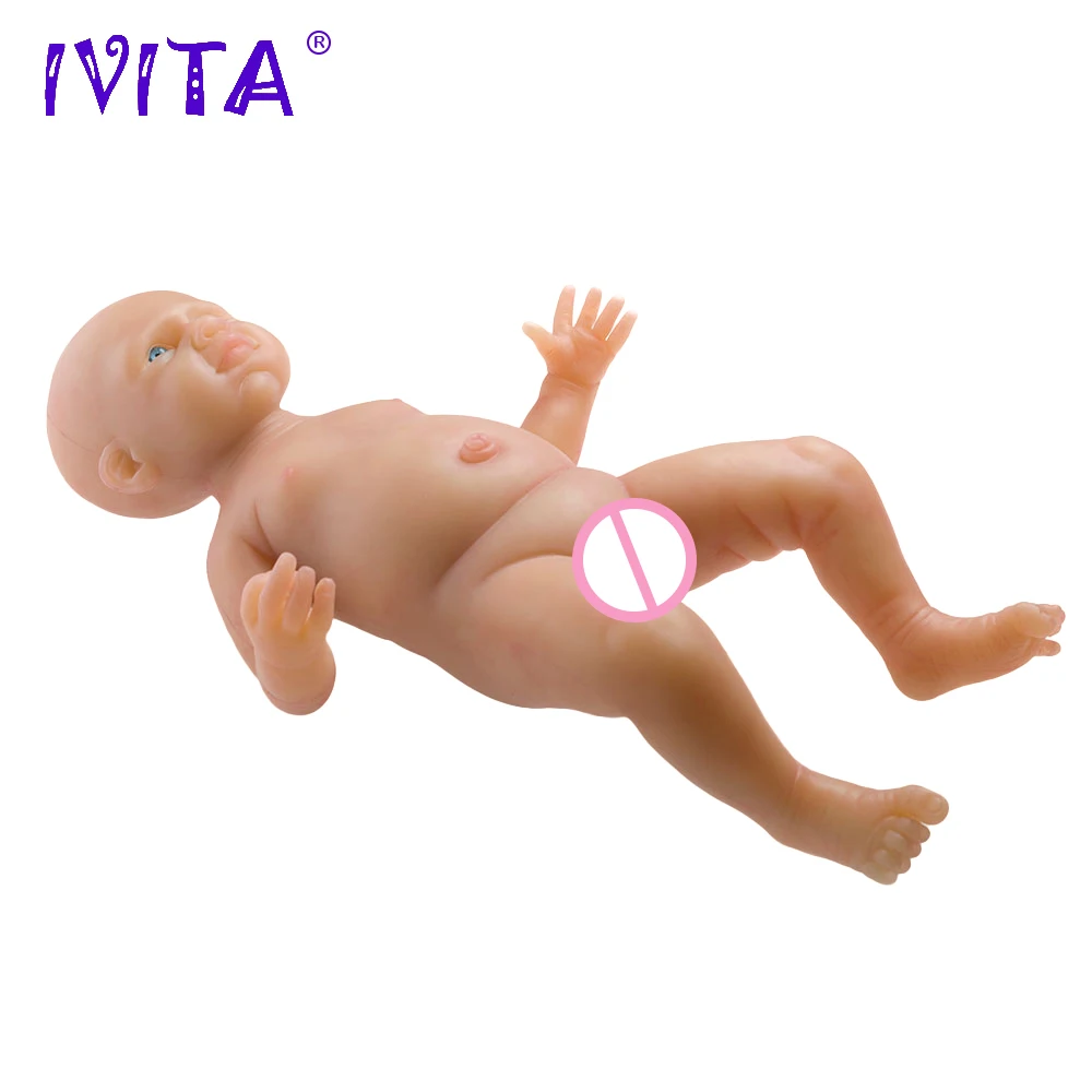 IVITA WG1522, 50 см, 3780 г, Реалистичная силиконовая кукла-Реборн, Реалистичная кукла для малышей, настоящая жизнь для маленьких девочек, Реалистичная кукла, Семейные игрушки