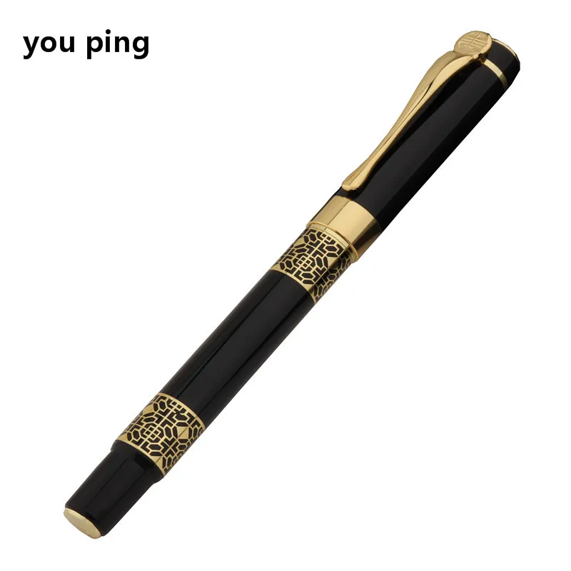 High Quality Black Business Office Fountain Pen School Student Supplies New Ink pen ink | Канцтовары для офиса и дома