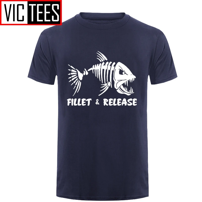 

Men Men's Fillet and Release Fishinger T-Shirt Print T Shirt Summer Tee Shirt Mens New Tee Shirts Printing