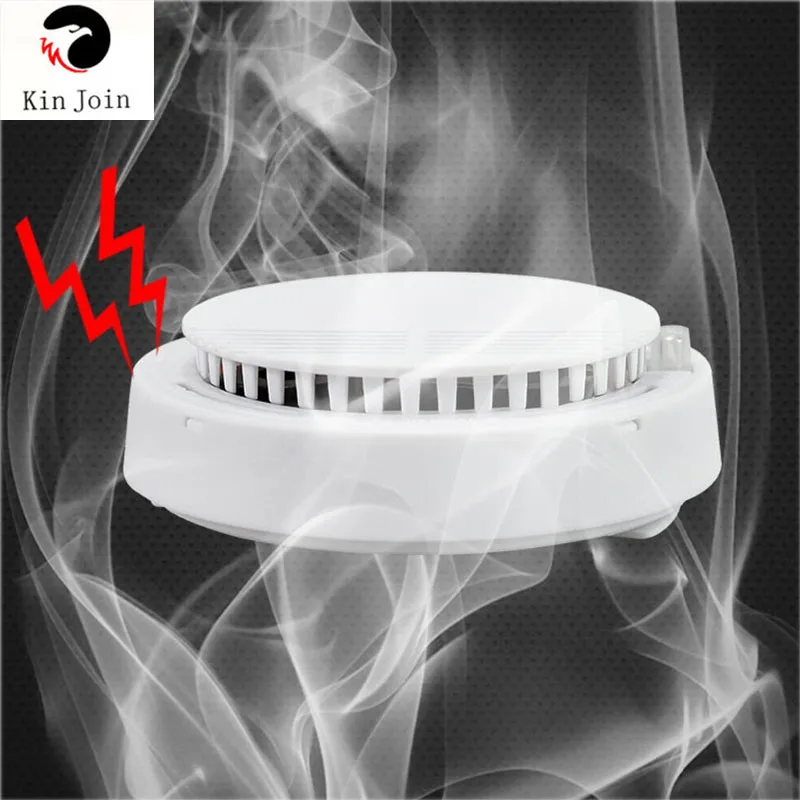 

Fire Smoke Sensor Alarm Sensitive Photoelectric Independent Fire Smoke Detector for home security alarm system