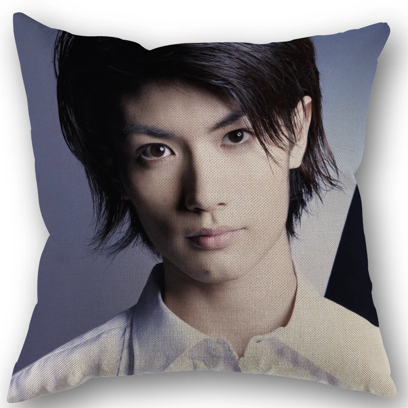 

Наволочки Miura Haruma Actor, наволочки из хлопка и льна, декоративная наволочка для улицы, офиса, дома, 45x45 см