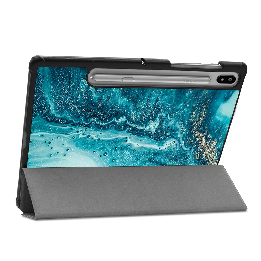 MTT для samsung Galaxy Tab S6 10,5 ''чехол для планшета SM-T860 T865 T867 из искусственной кожи флип-стенд смарт-чехол Funda Авто Режим сна/пробуждения