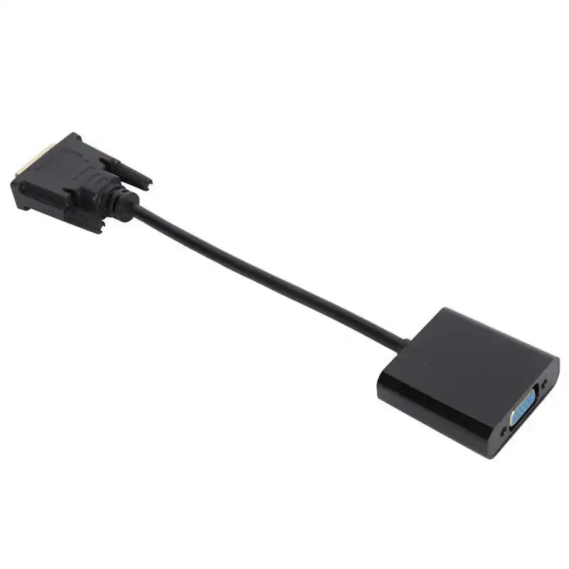 

laptop battery laptop accessories 1080P Adapter DVI 24+1 to VGA Conversion Cable Tinned Copper A0402 Black Computer