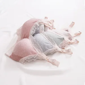 Бюстгальтер для кормления грудью, нижнее Белье для беременных и кормящих женщин, кружевной бюстгальтер высокого качества