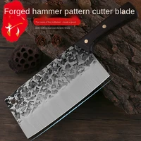 door frame antique old kitchen knife household cutting dual purpose knife chef slicing knife bone cutting knife