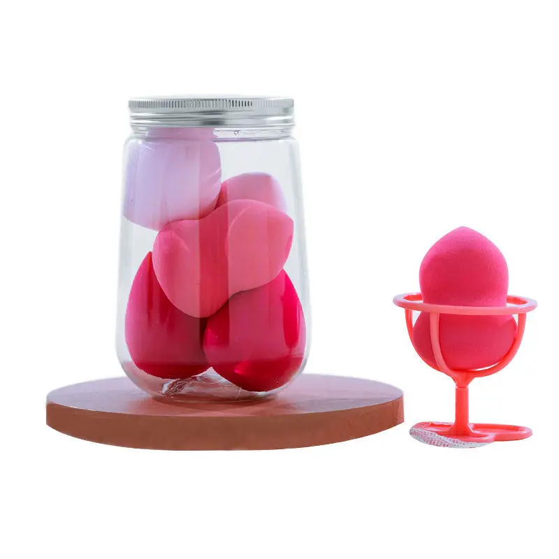 

Набор спонжей для макияжа, для сухого и влажного использования, косметический спонж двойного назначения, набор спонжей для макияжа, блендер, объемная упаковка, гладкие блендеры, набор яиц для массажа