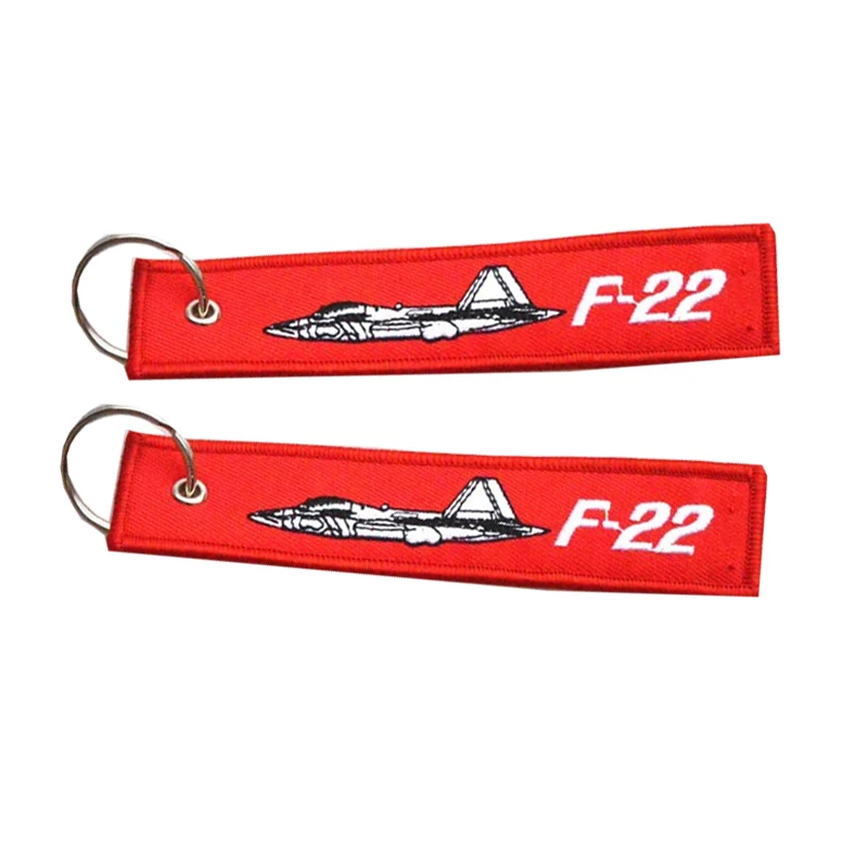 

Custom Removed-Before Embroidered Key Chain Motorcycle Pilot Luggage Label Key Ring