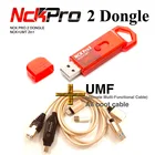 2020 оригинальный новый ключ NCK Pro Dongle NCK Pro2 donck key nck DONGLE + ключ UMT 2 в 1 + кабель umf all in boot, быстрая доставка