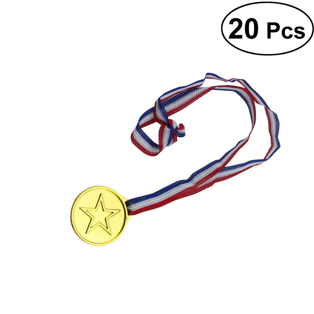 

48Pcs Gold Medal Winner Award Medals for Sports Competitions Matches Party Favors