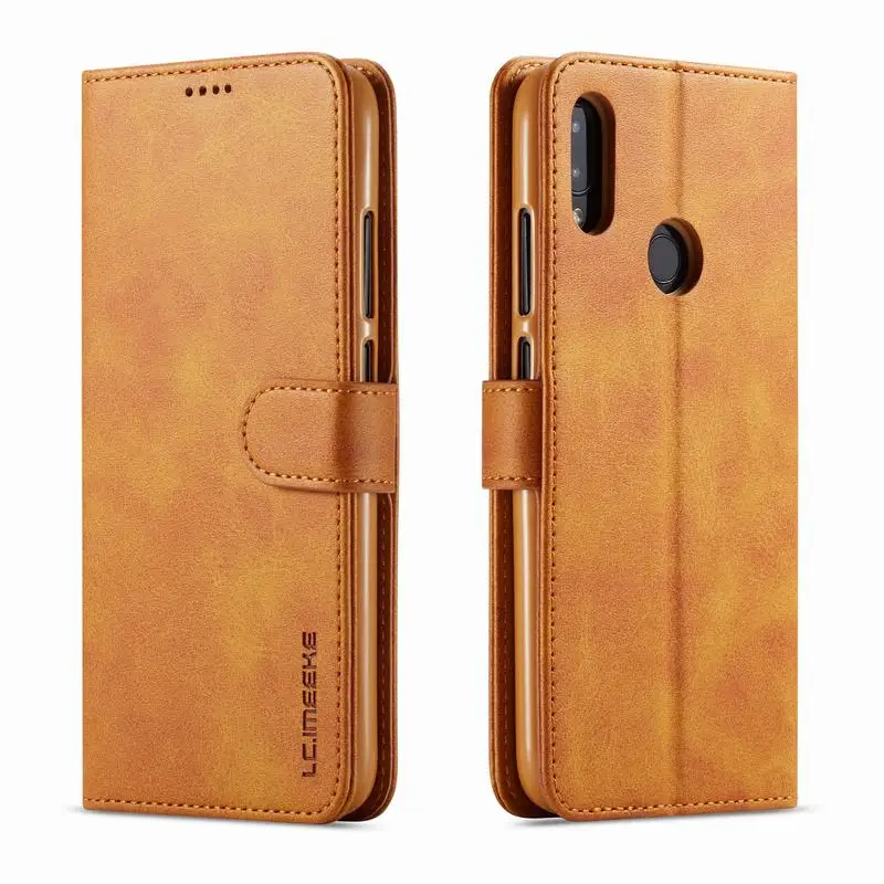 Чехол книжка для Huawei Y5 Y9 2019 кожаный чехол бумажник телефона Y 5 9 противоударные