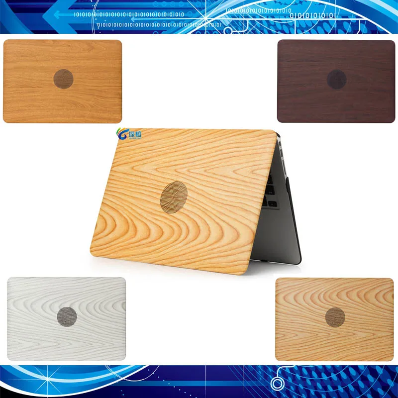 Новый Классический чехол для ноутбука из искусственной кожи с текстурой под