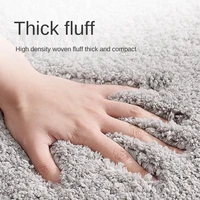 super thick fluff fiber bath mats comfortable and soft bathroom carpet non slip absorbent rug foot mat shower room doormat