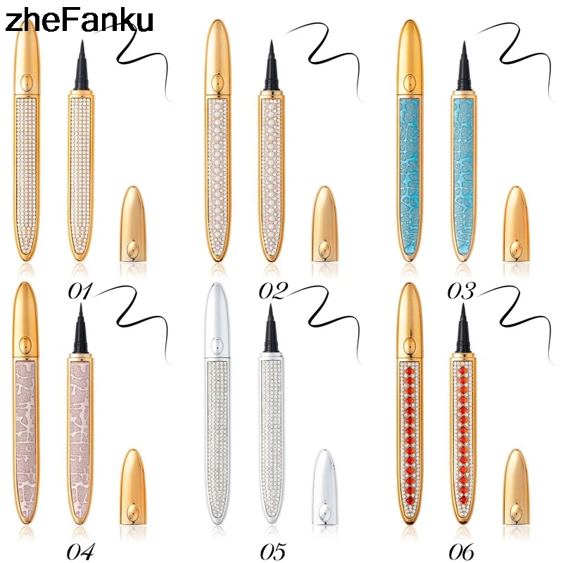 

1Pc Magic Lashes Self-adhesive Liquid Eyeliner Pen Glue-free Magnetic-free Makeup Eyelashes Tools Waterproof Eye Liner Pencil