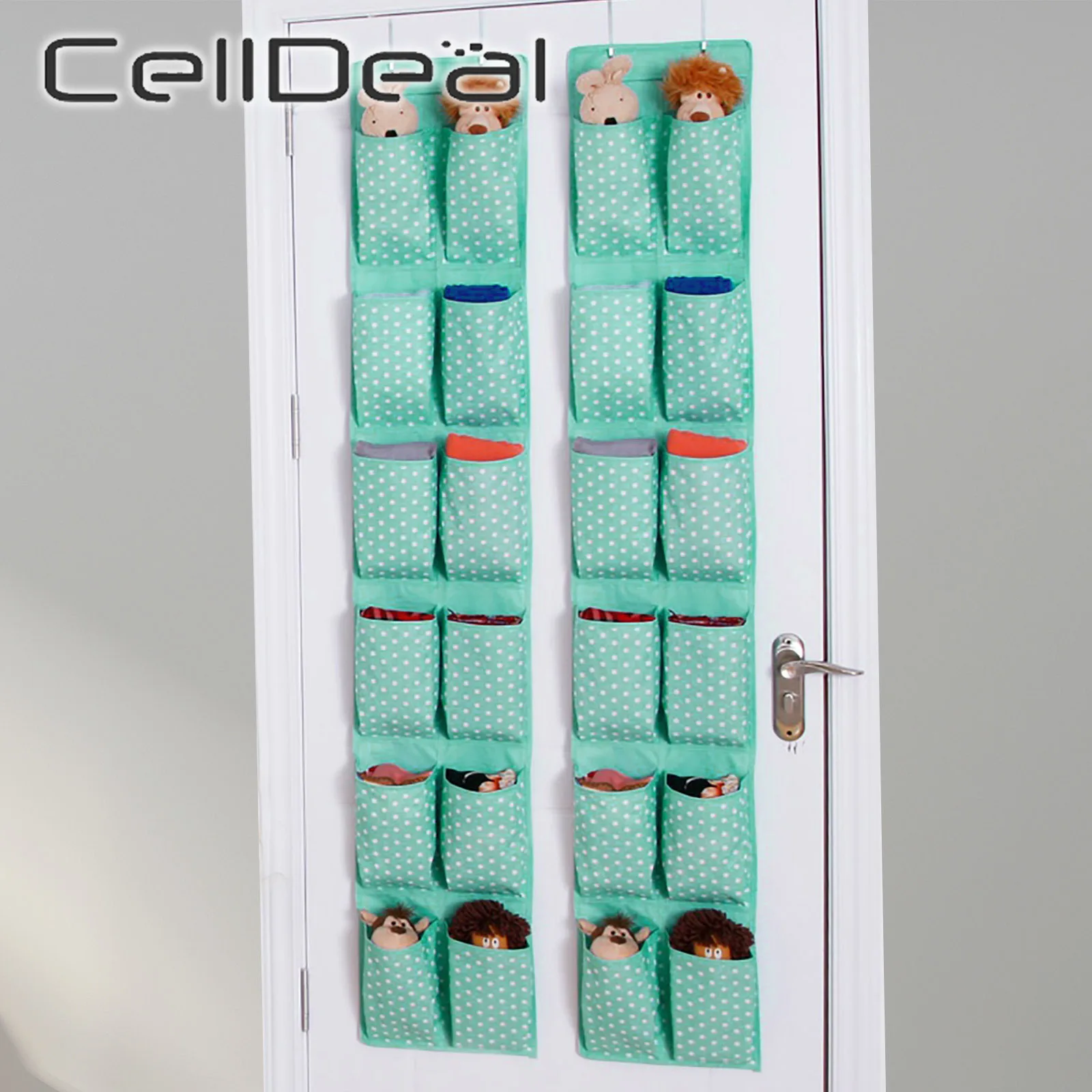 Подвесная сумка для хранения на дверь многофункциональный карман стену из ткани