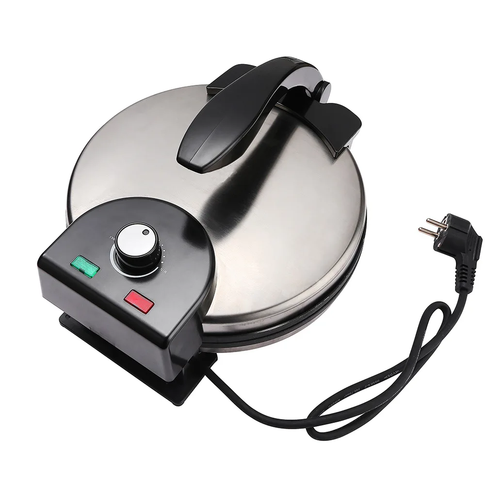 

220V 2000W Kitchen Electric Roti Crepe Maker Paratha Chapati Flat Bread Pizza Tortilla Maker Cooking Tools Appliance Bakeware