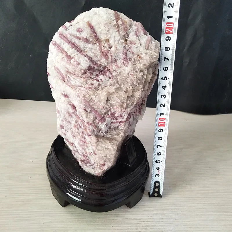 

2060g Natural stone crystals plum blossom tourmaline raw mineral specimens home decoration raw crystals gem collection